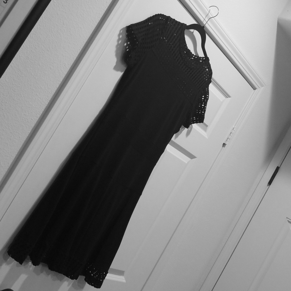 Michael Kors "Mesh Fit and Flare" dress